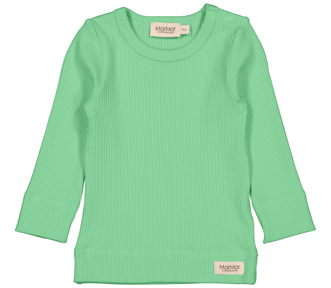 Plain Tee LS, T-shirt - Cale Green