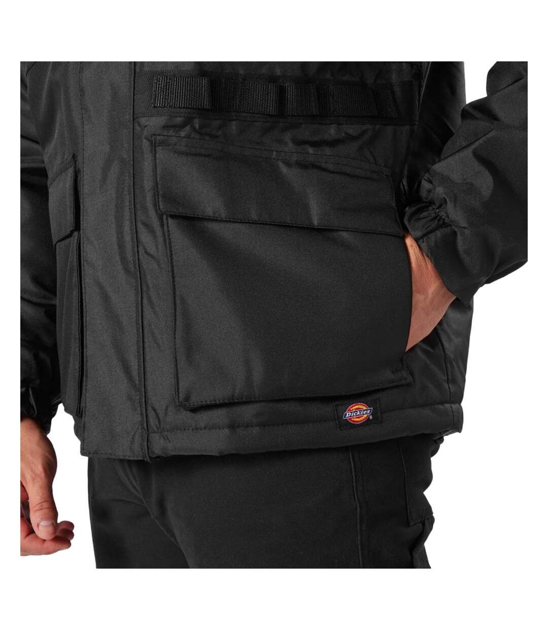 Veste Noir Homme Dickies Awt Utility