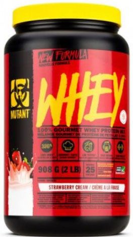 Mutant - Whey - Aardbei - 908gr - Eiwitshake