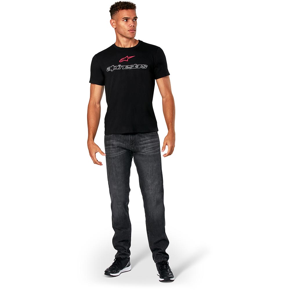 Alpinestars - T-shirt Linear Trace SS CSF Noir