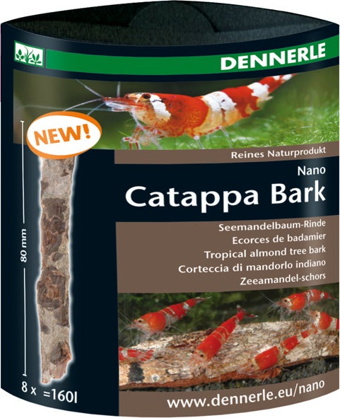 Dennerle Nano Ketapangboomschors 8 cm 8 stuks