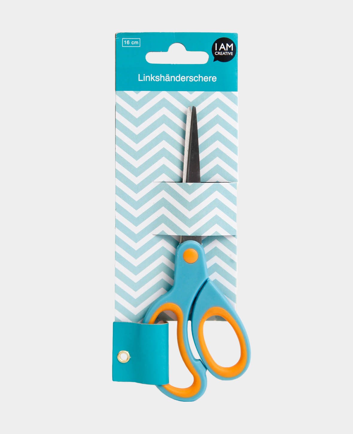 Linkshänderschere Kinderschere aus robustem Stahl für DIY - Blau