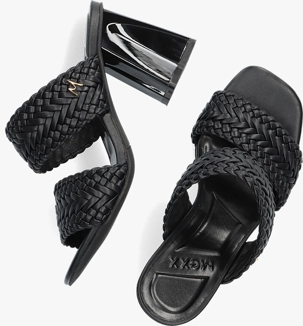MEXX zwarte mexx muiltjes lilah
