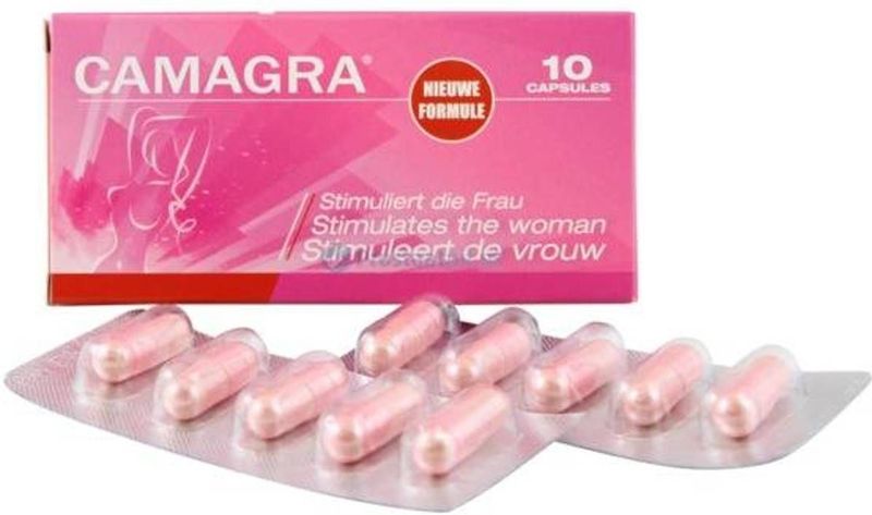 Camagra - Vrouw - Kruidenpreparaat - 10 Tabletten