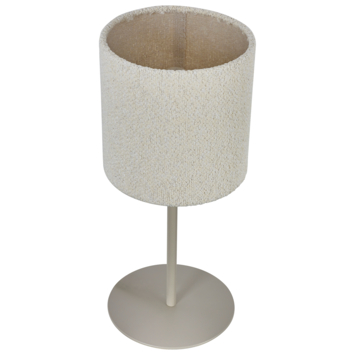 KARWEI tafellamp Sef beige Ø15 x 35cm
