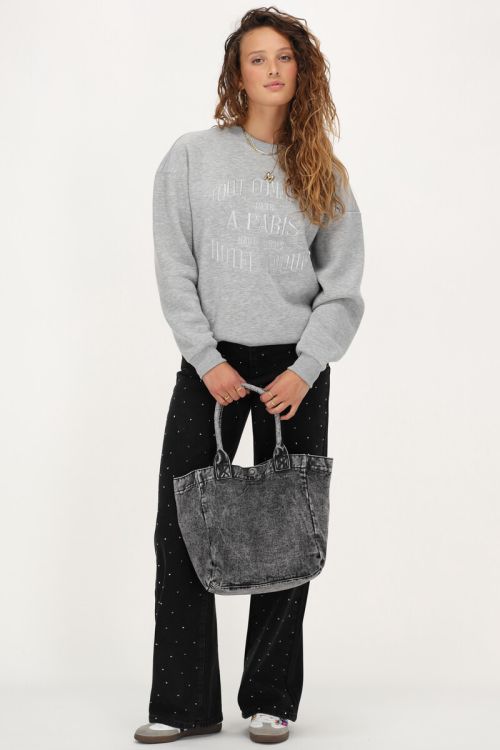 Grijze sweater 