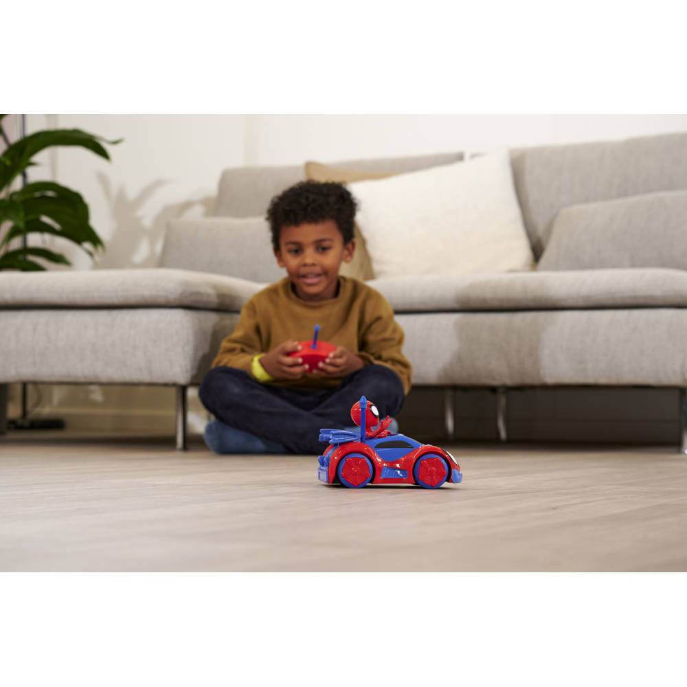 Spider-Man op afstand bestuurbare Spidey Web Crawler - 1:24