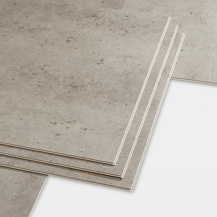 Dalle PVC clipsable Jazy Beige 60 x 60 cm GoodHome (vendue au carton)