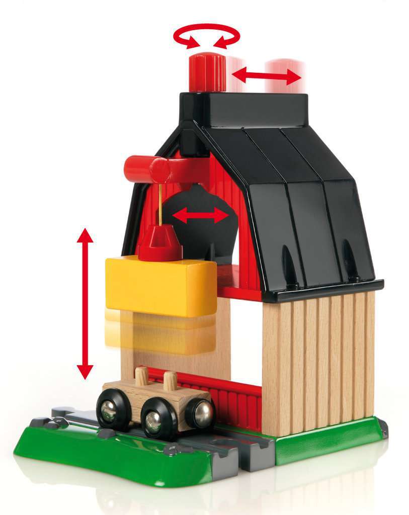 BRIO Spiel Bahn Bauernhof Set