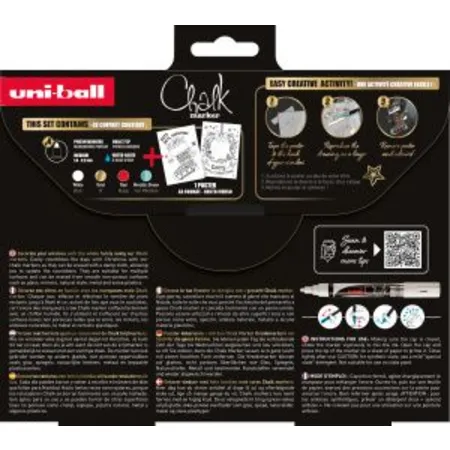 Faber-Castell Marker UNI CHALK MARKER 4x xmas trad.