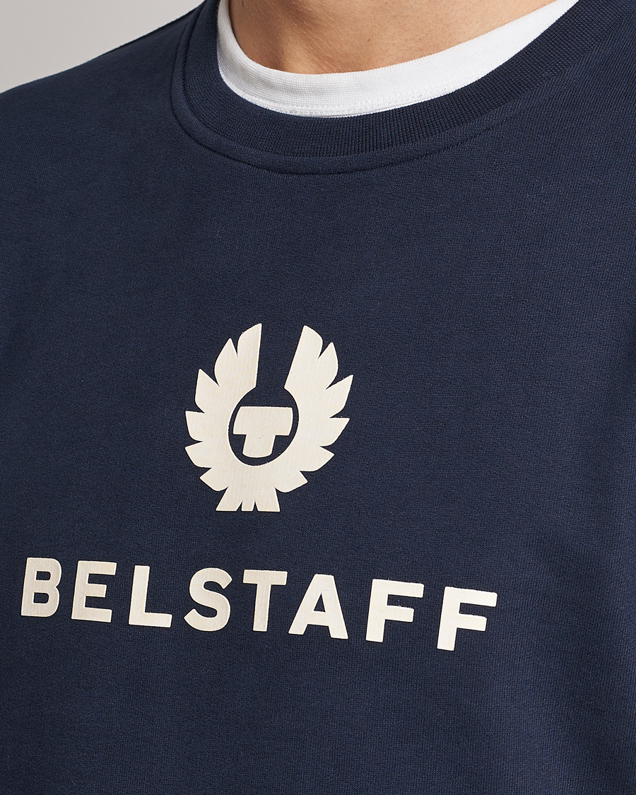 Belstaff Signature Crewneck Dark Ink