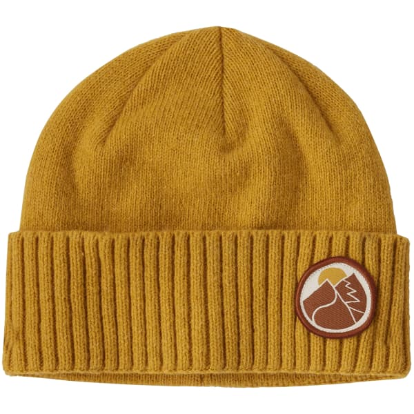 Bonnet ski PATAGONIA BRODEO BEANIE SLOW GOING PATCH CABIN GOLD