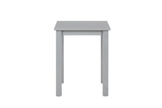 Beistelltisch LENNART 45x55x45 cm Massivholz grau