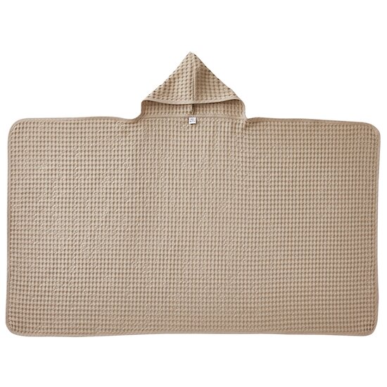 Maxi Cape de bain Coton Gaufre   Latte        de               BB&Co