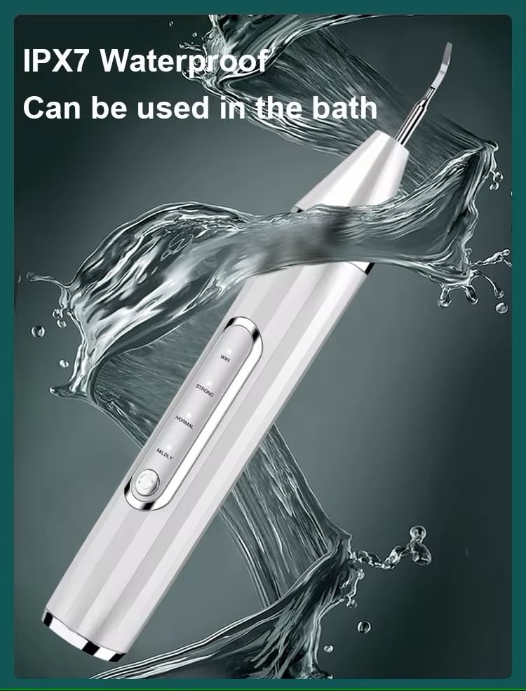 HOMTEC - USB oplaadbare ultrasone tandplakverwijderaar