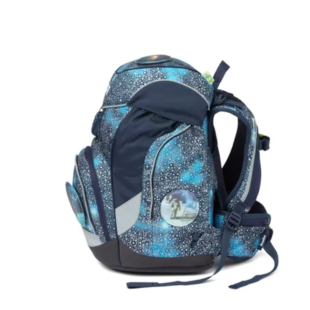 ergobag PACK Schulrucksack-Set - Bär Anhalter durch die Galaxis, 6-teilig