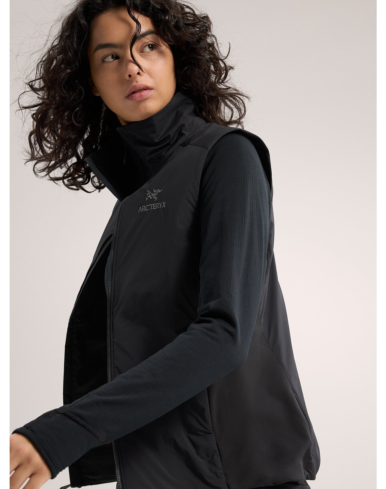 Atom Vest Dame Black
