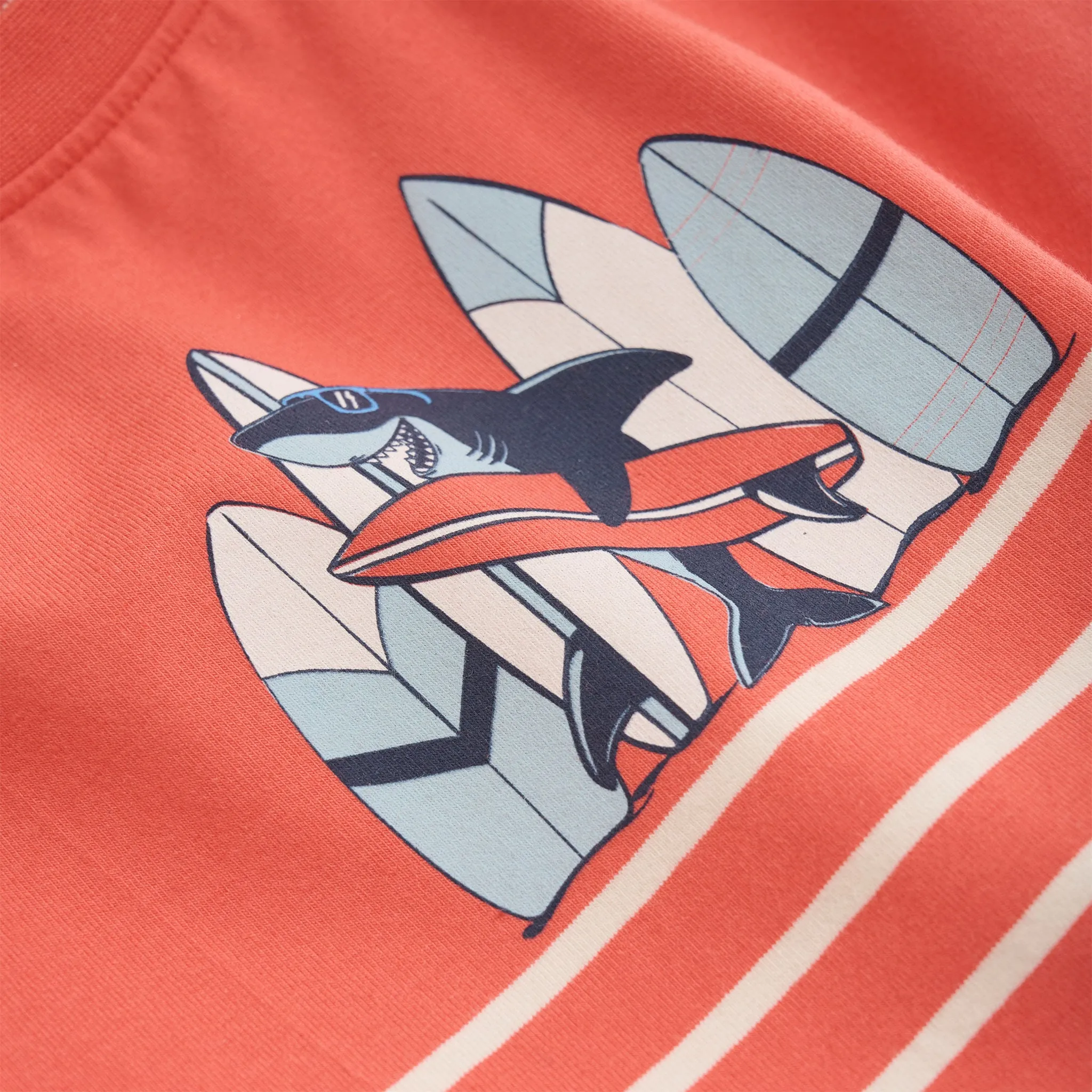 Minymo T-Shirt Requin Surfeur 3-8ans