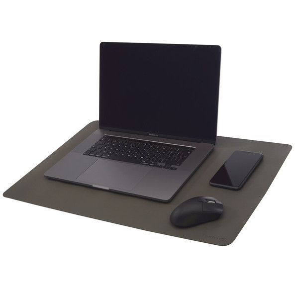 Tekiō® 124191 - Tapis de Bureau Élégant en Cuir PU