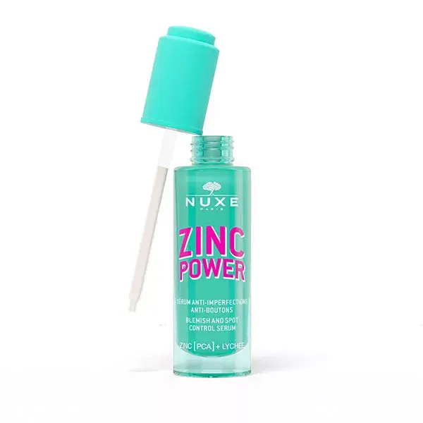 Sérum Anti-Imperfeições e Anti-Acne Nuxe Zinc Power 30ml