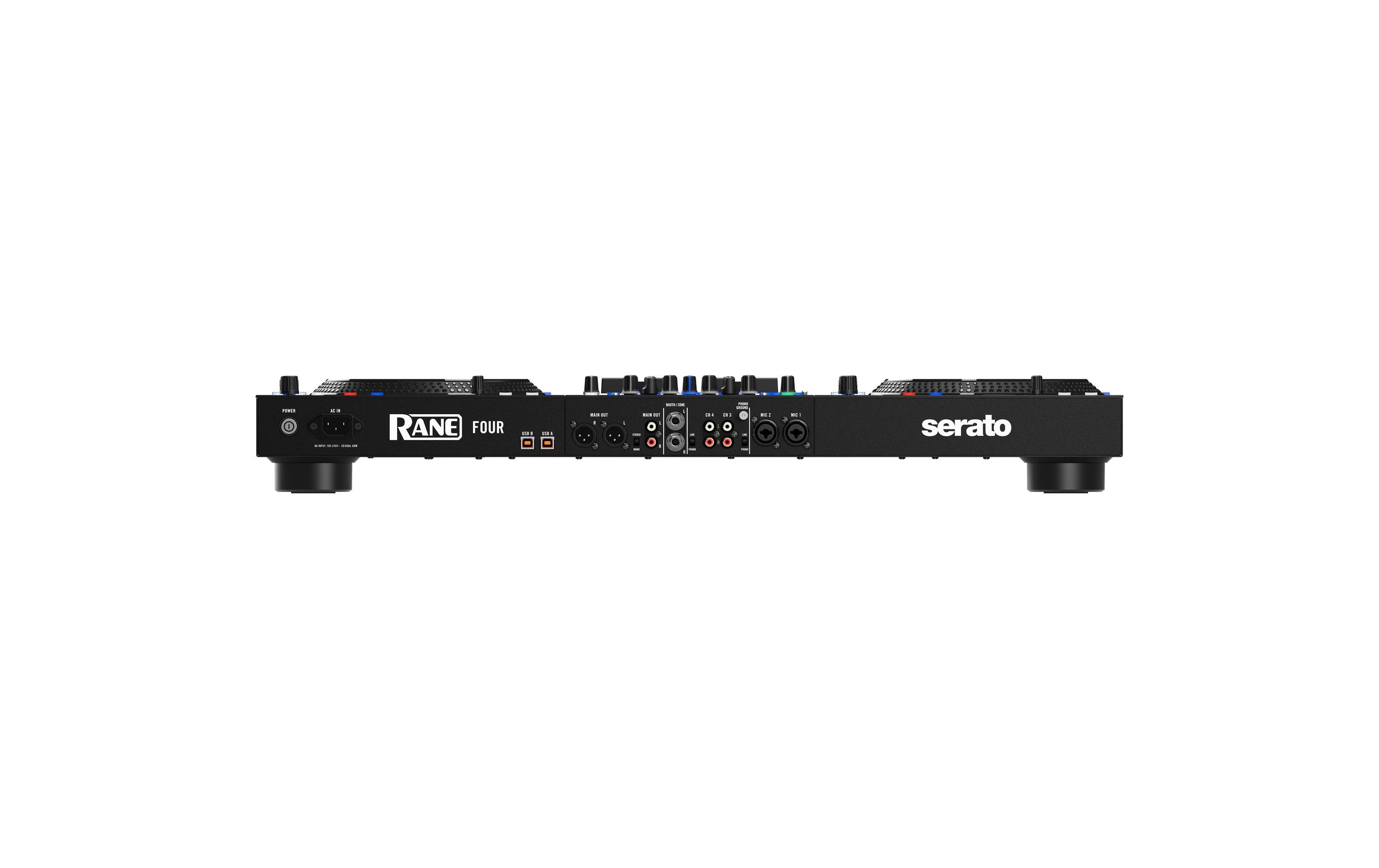 DJ-Controller Four<br>Fortschrittlicher 4-Kanal-Stems-DJ-Controller