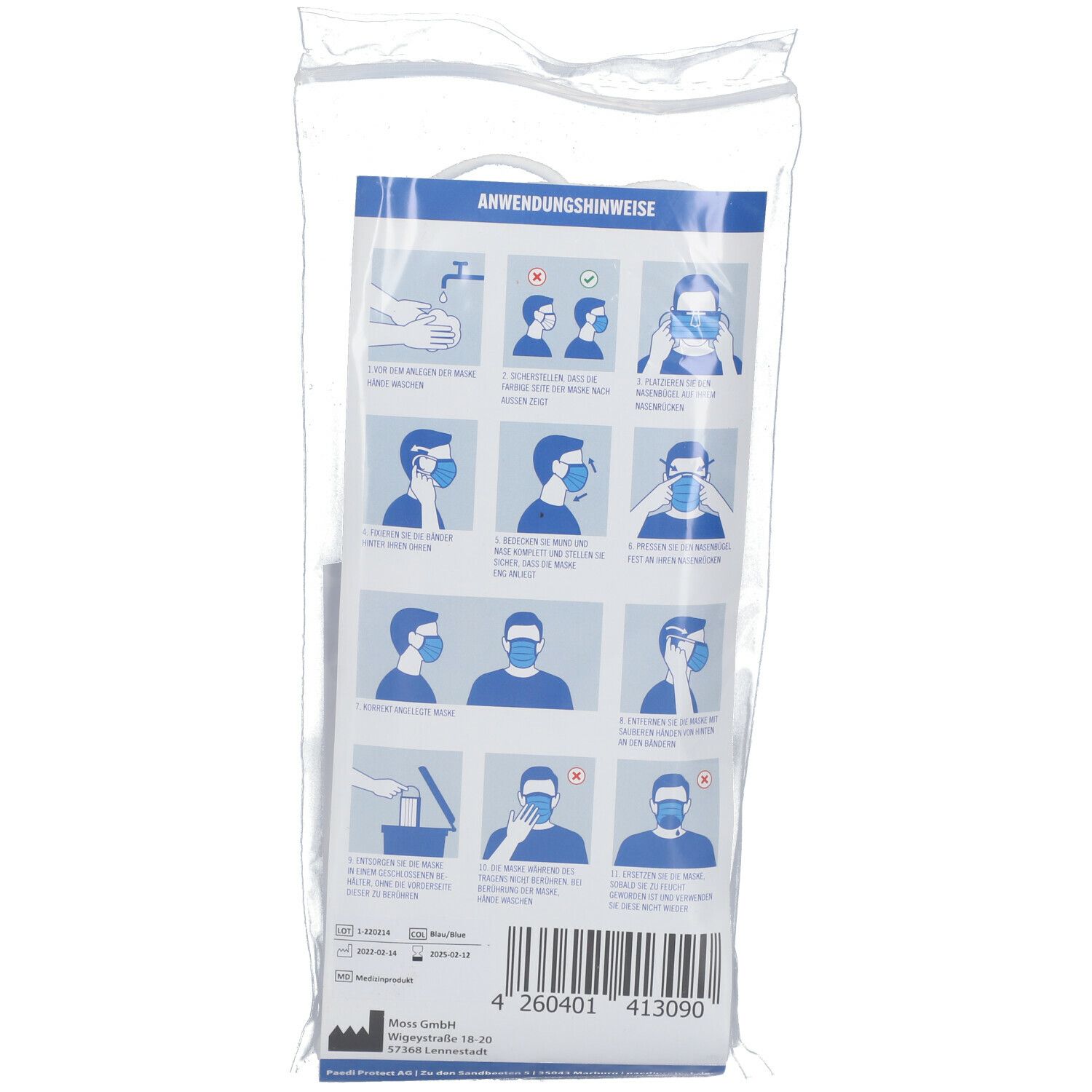 PAEDIPROTECT Kinder- Mund- Nasen- Masken