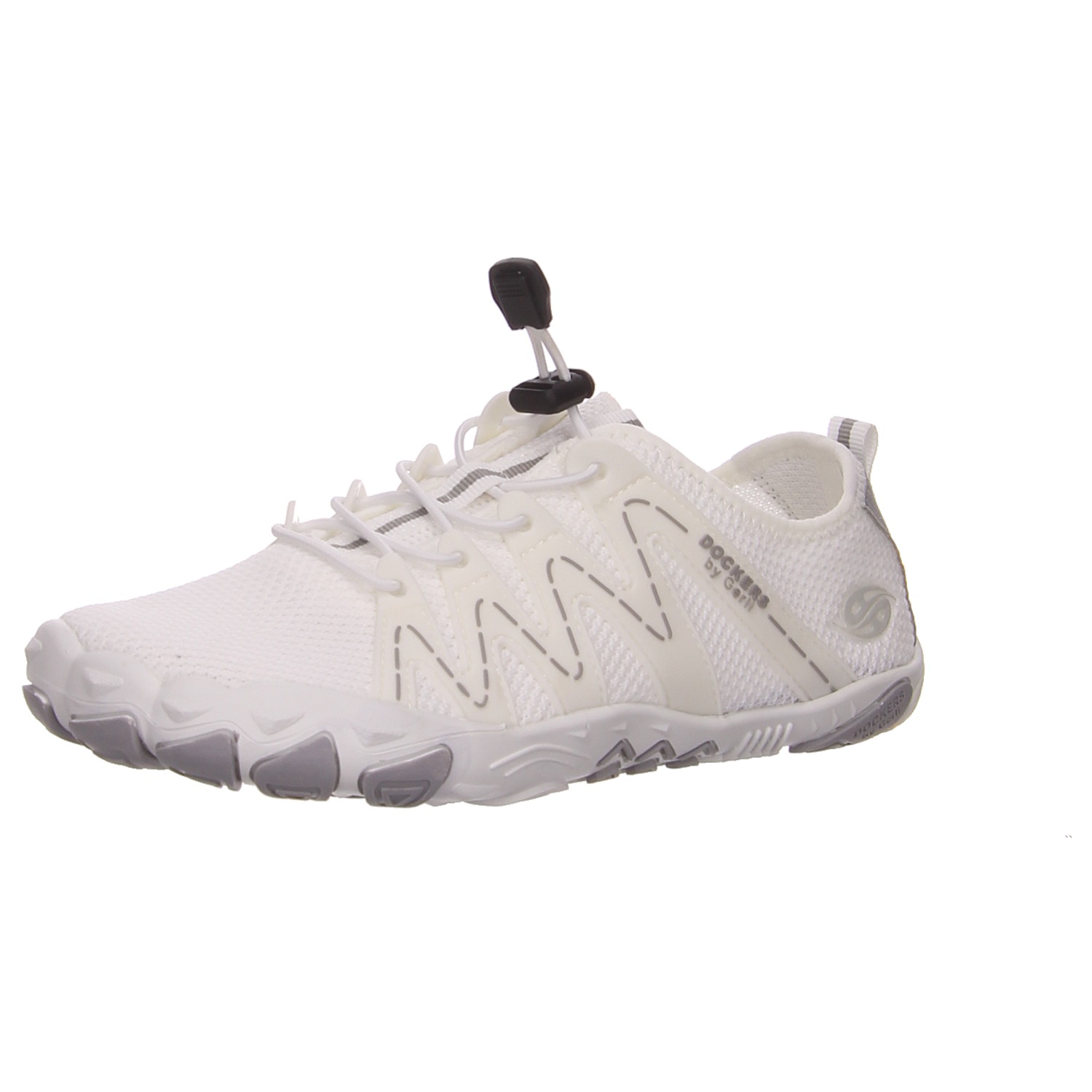 Dockers Barfußschuh weiß weiss/weiss kombi