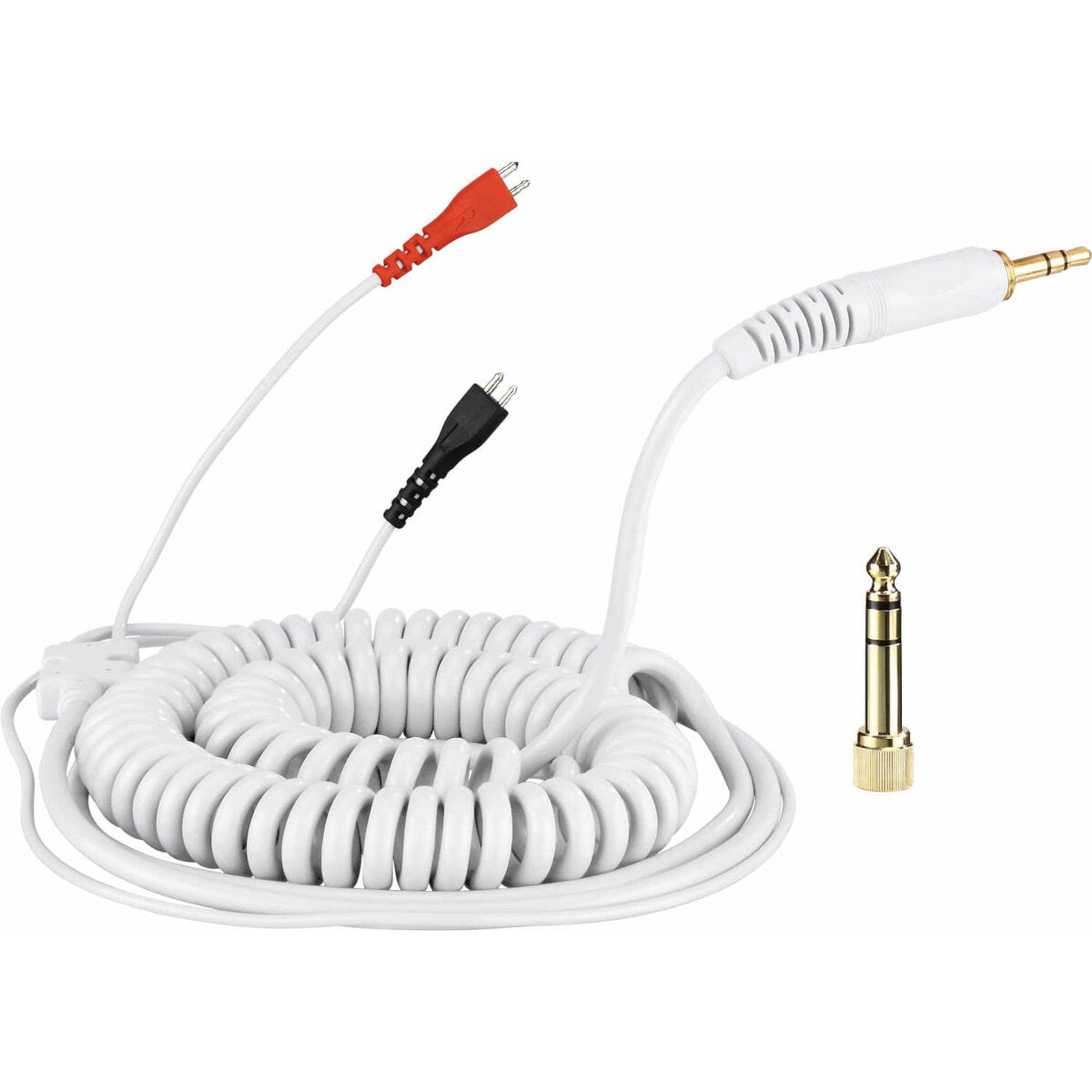 Zomo HD 25 Spiral Cord White DeLuxe krulkabel voor Sennheiser HD 25