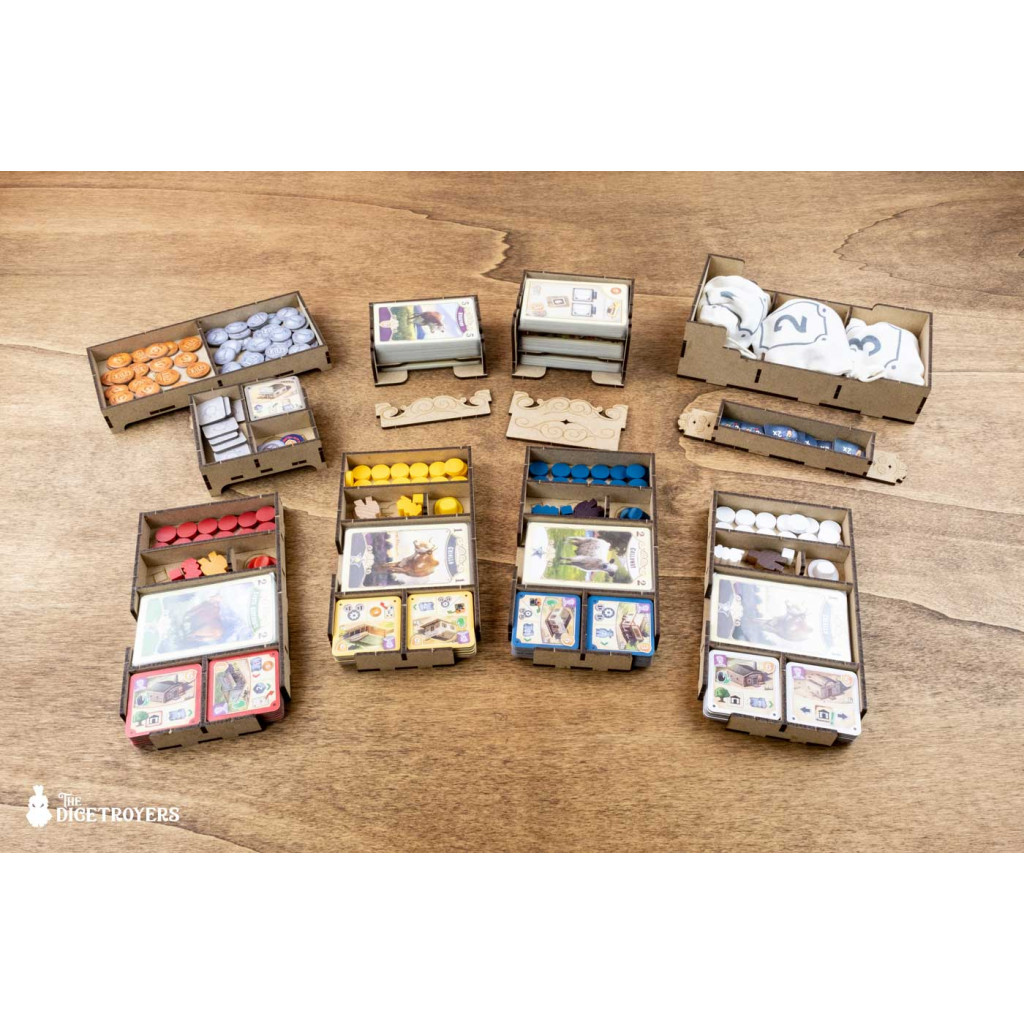 Rangement pour Boîte Dicetroyers - Great Western Trail (Seconde Édition)