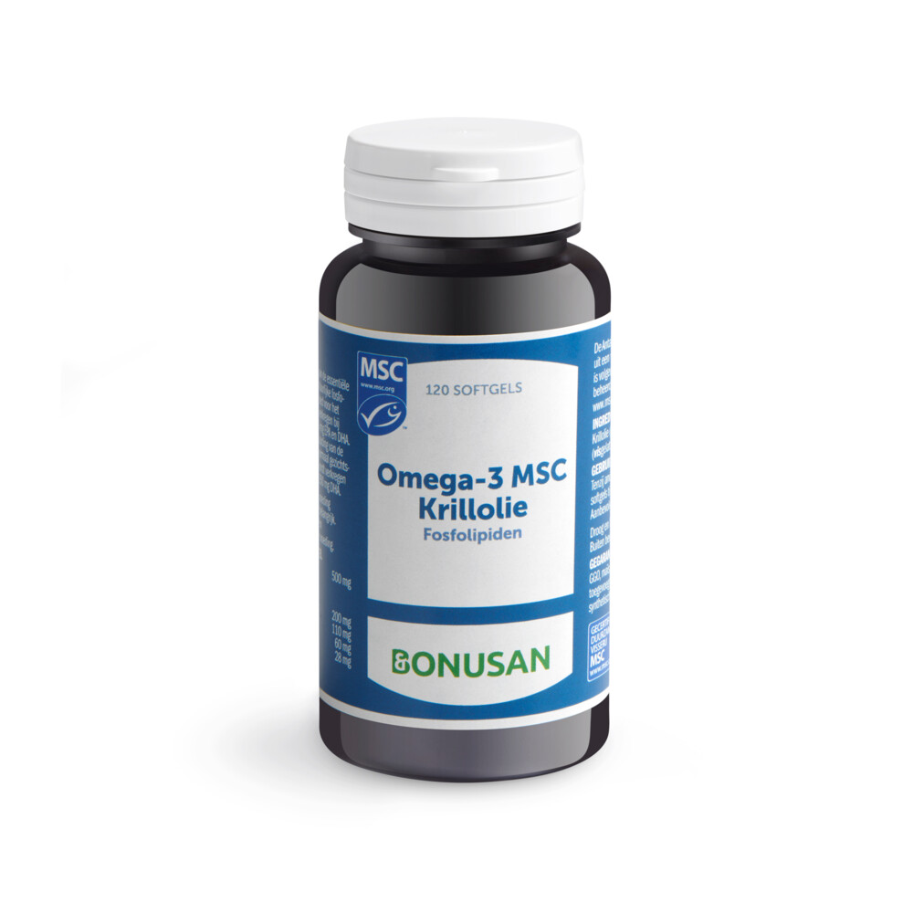 Bonusan Omega 3 MSC Krillolie120 softgels