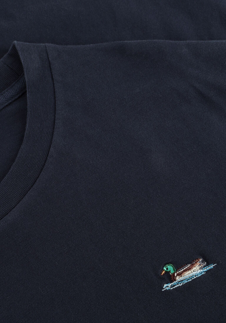 donkerblauwe forét t-shirt duck t-shirt