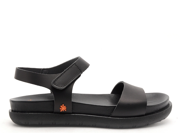 Art nu pieds plats femme rennes 1720 noir