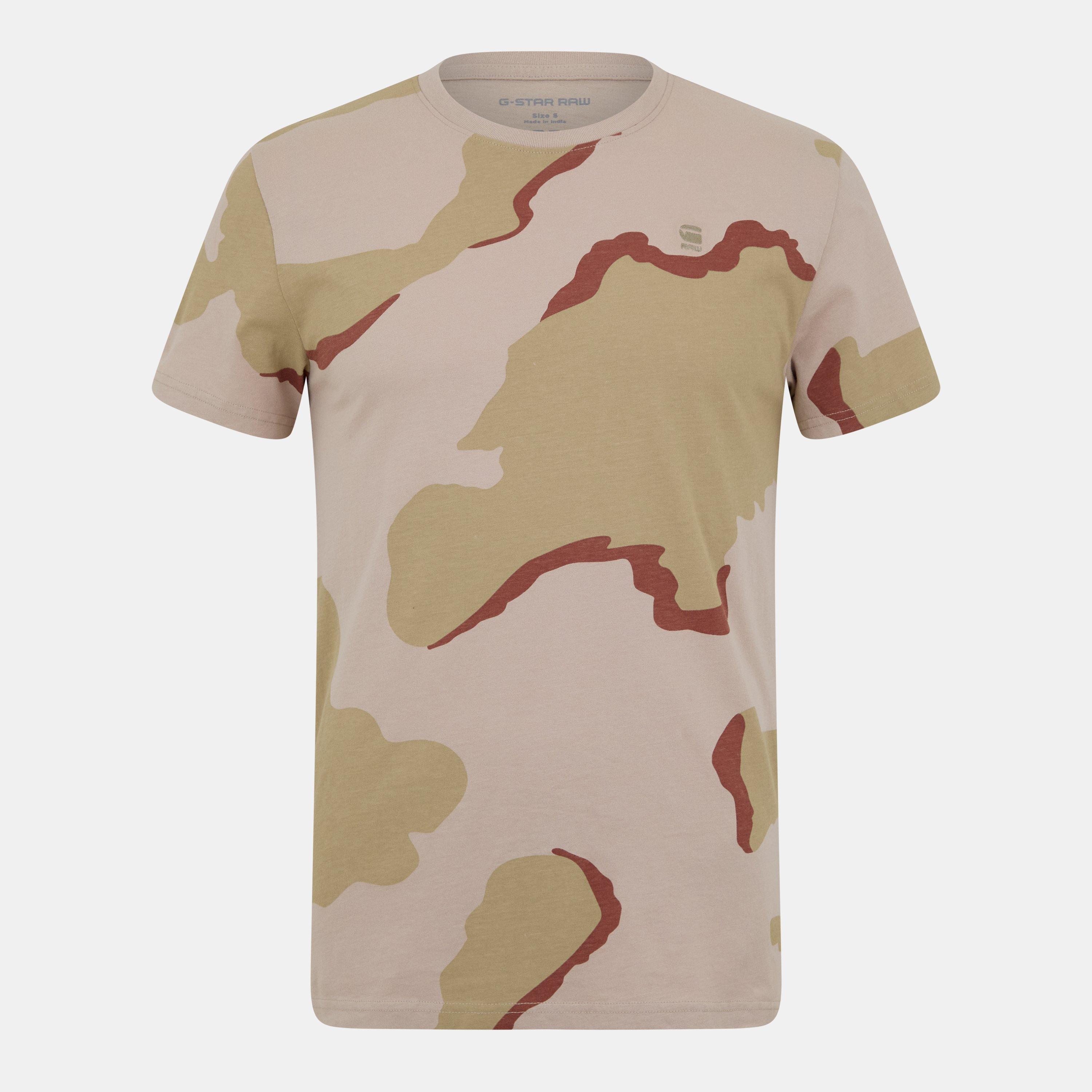 G Star Desert Camo T Shirt