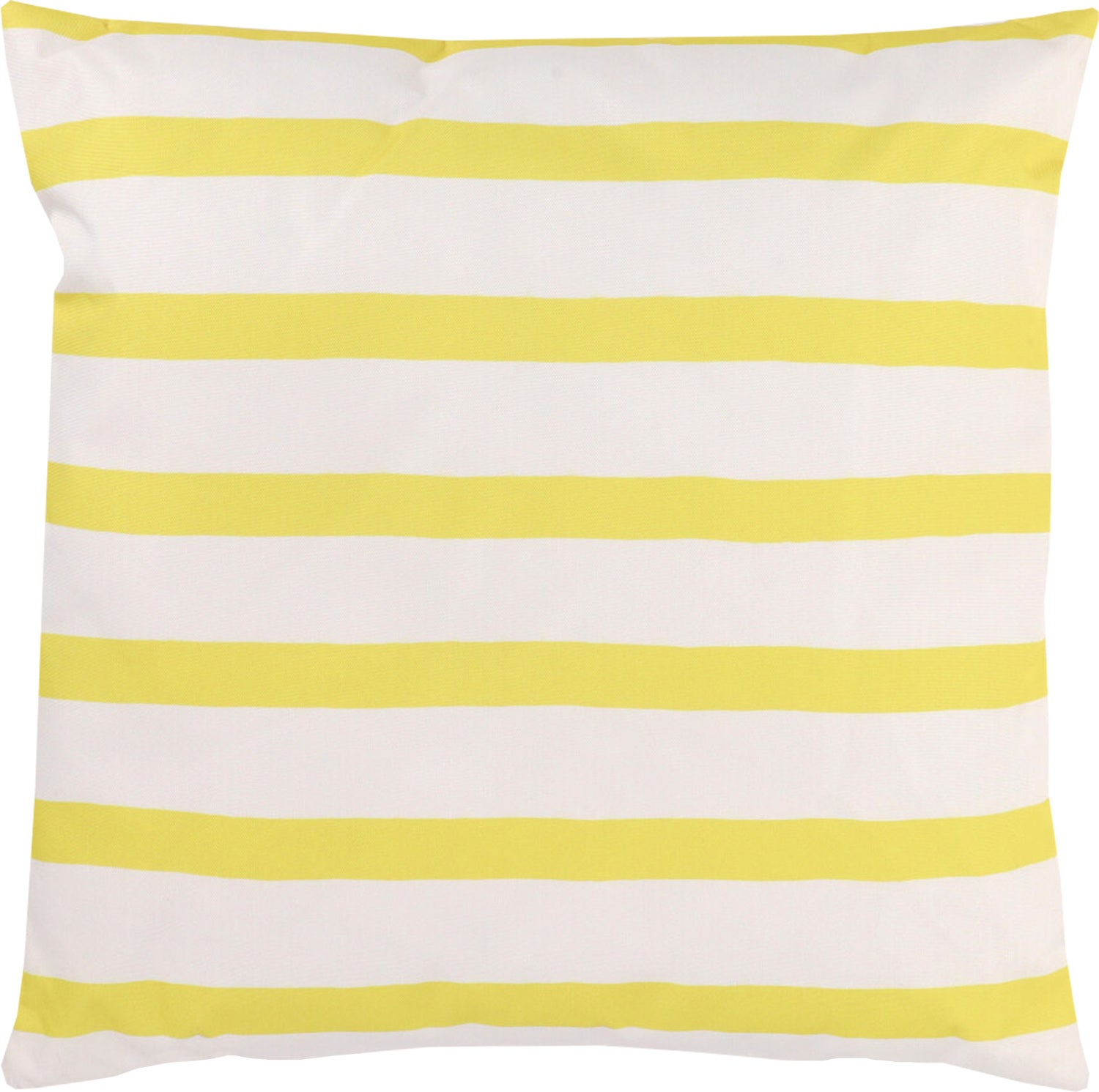 Overseas sierkussen geel / wit50 x 12 x 50 cm