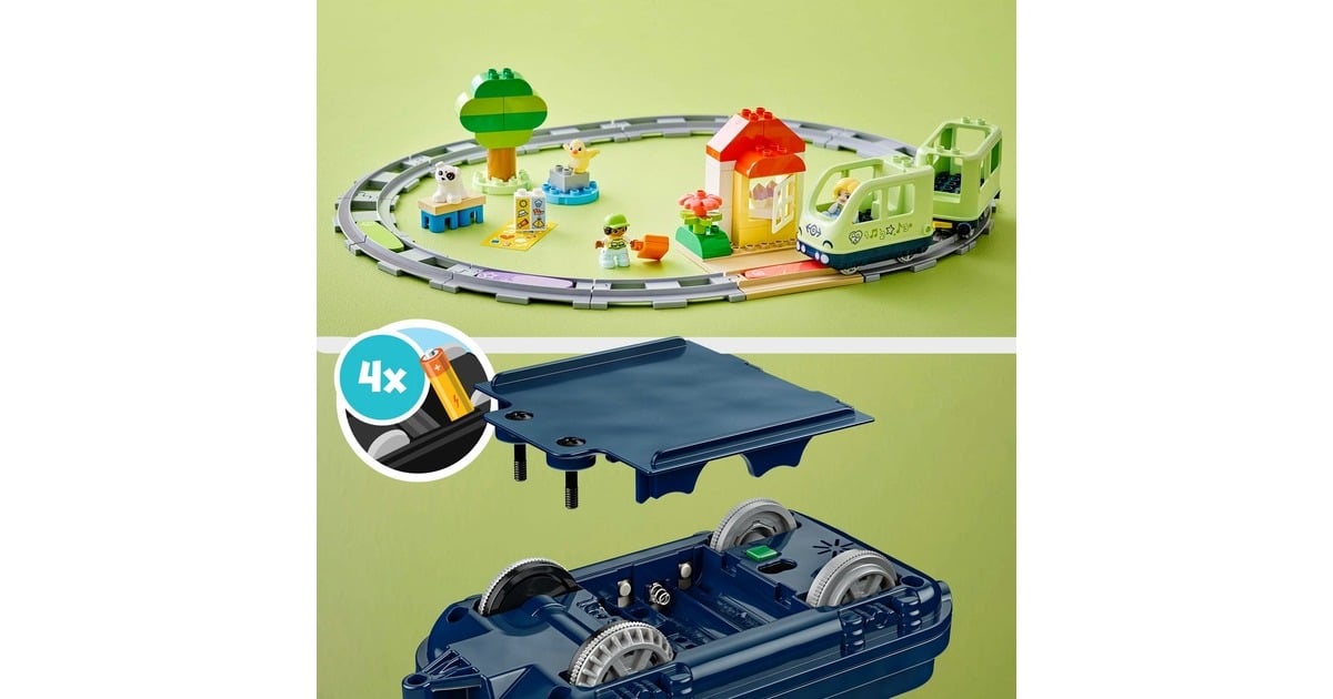 LEGODUPLO Stad - Interactieve avonturentrein Constructiespeelgoed  (10427)