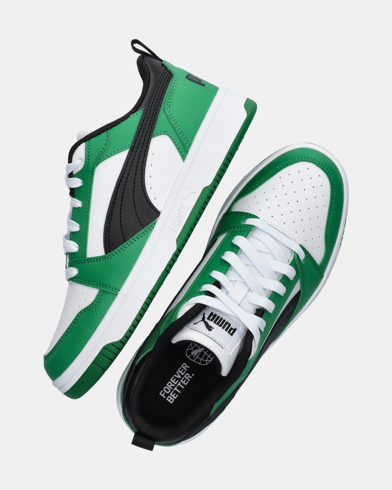 Puma Rebound V6 Low Lage sneakers  - groen