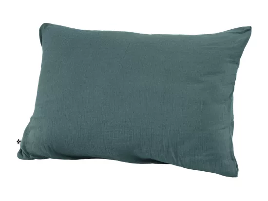 OUREA - Taie d'Oreiller 50x70cm Gaze de Coton Canard