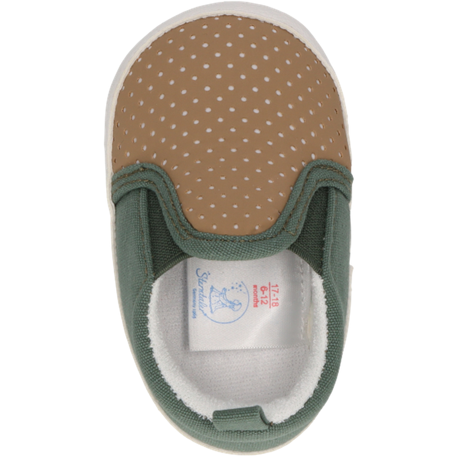 Sterntaler Babyschuh Farbmix mattgrün