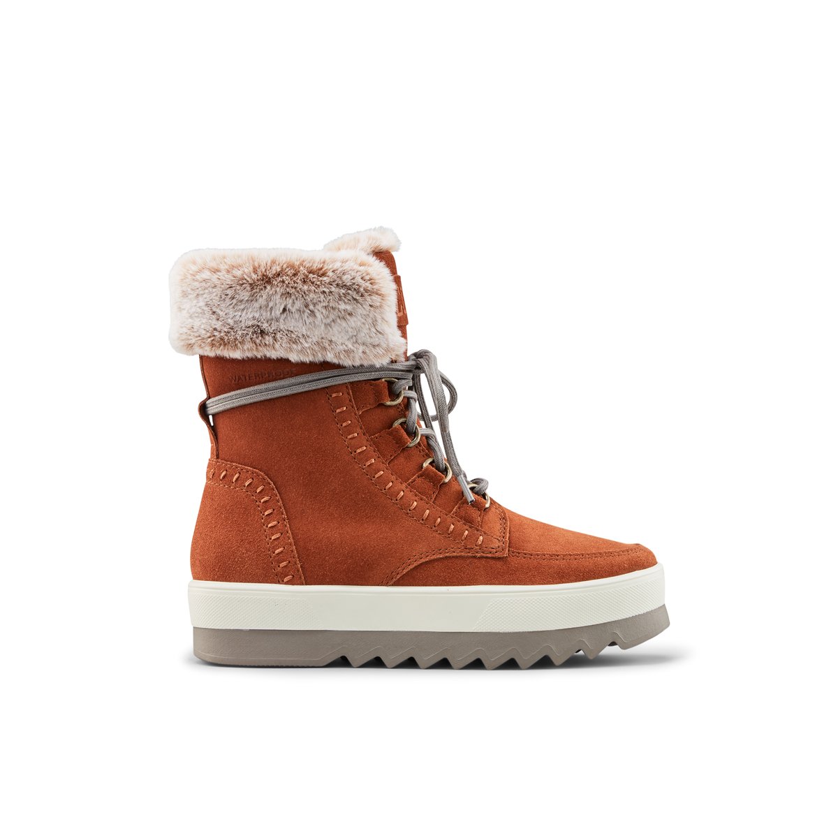 COUGAR-Vanetta-l-Bottes d'hiver - Semelle tracteur - Rouille