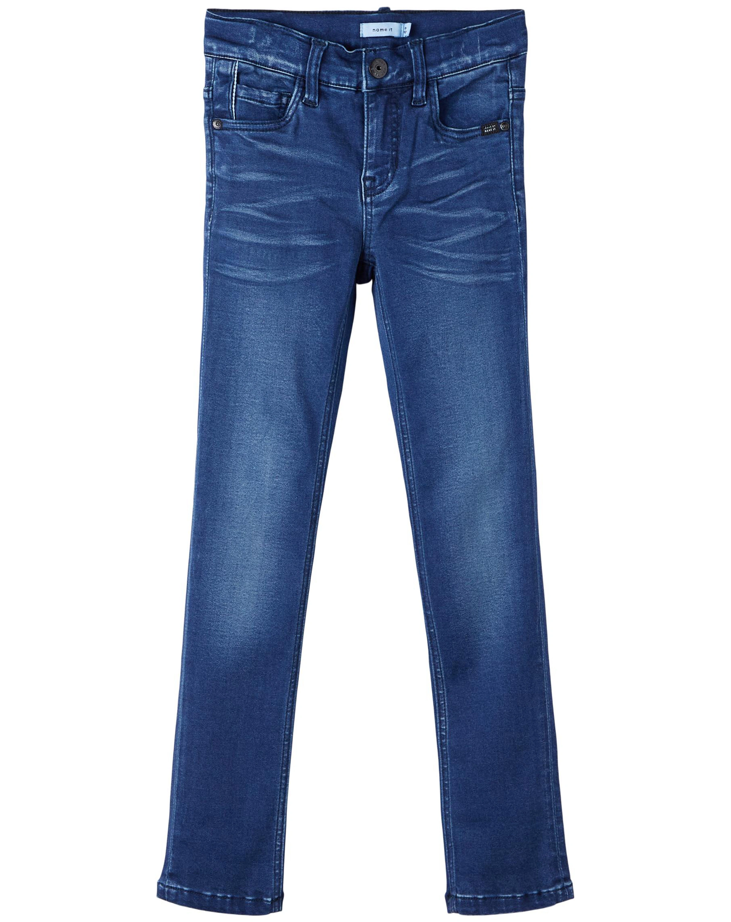 Jeanshose NKMTHEO XSLIM in dark blue denim
