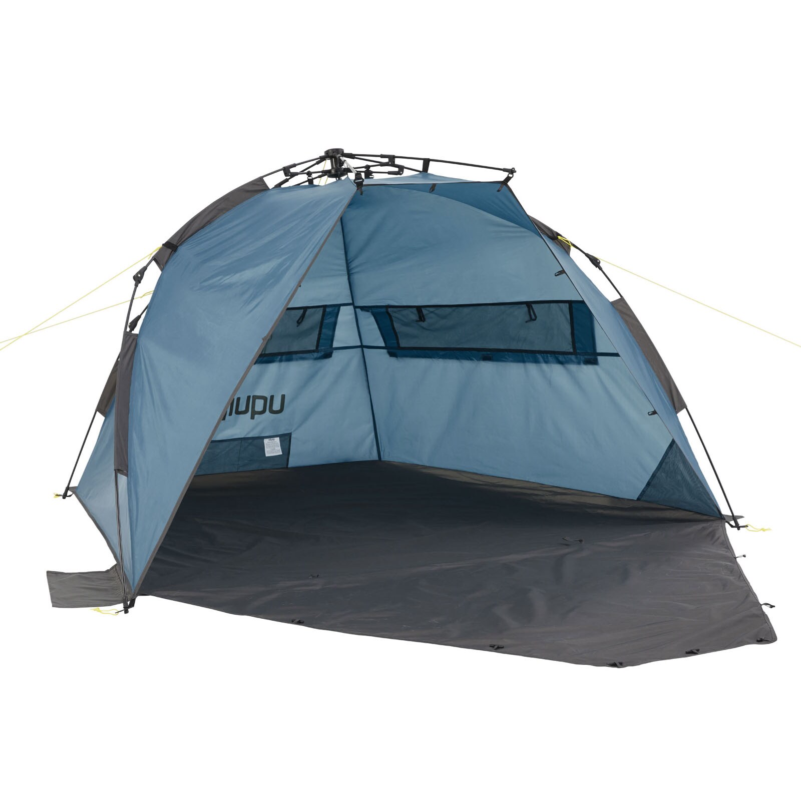 UQUIP Automatik Strandmuschel Speedy Strandzelt Reise Wind Sonnen Schutz UV50+ Farbe: petrol