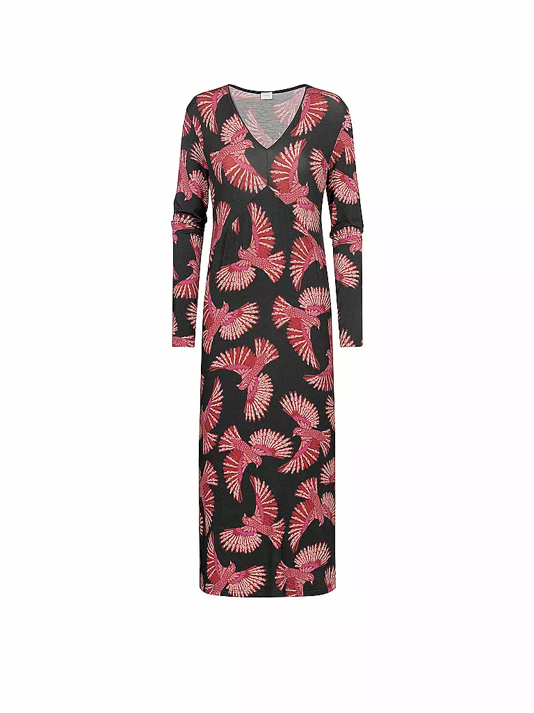 MEY Nachthemd - Sleepshirt FLYING BIRD grau