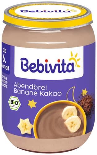 Bebivita BIO Banane-Kakao, ab dem 6. Monat