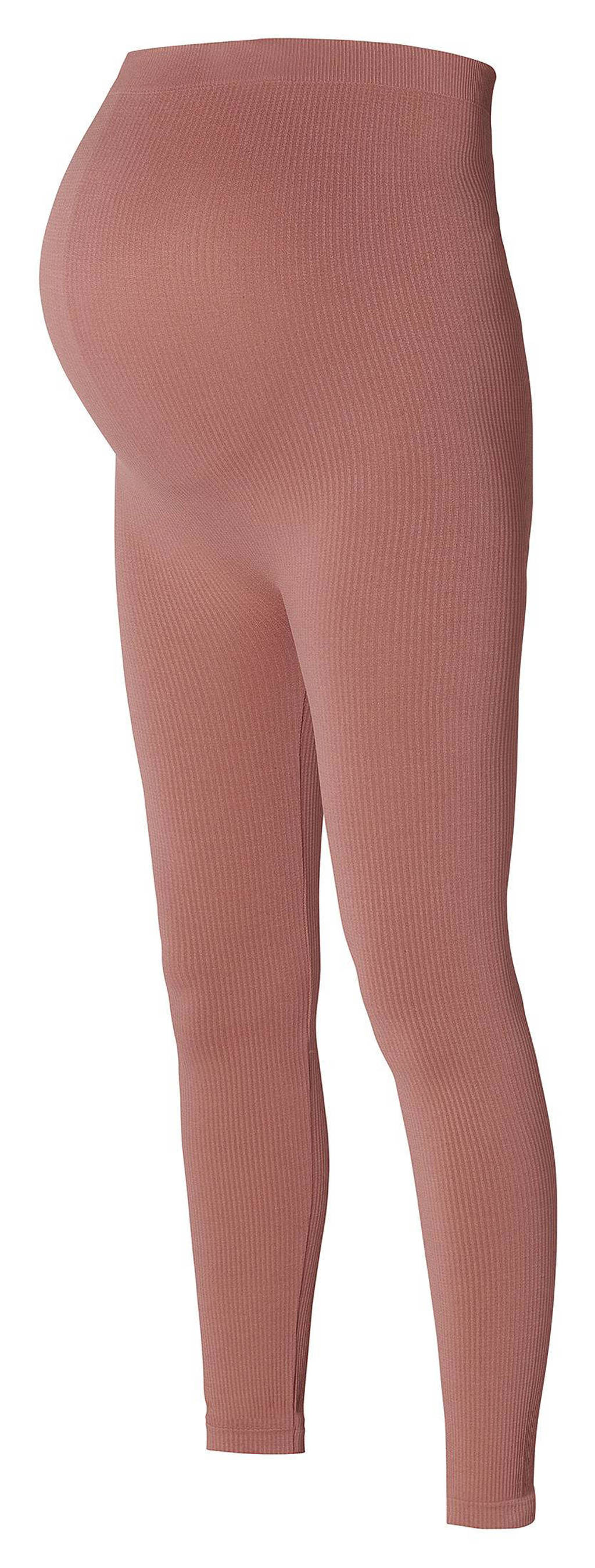 Noppies high waist skinny zwangerschapslegging Reva oudroze