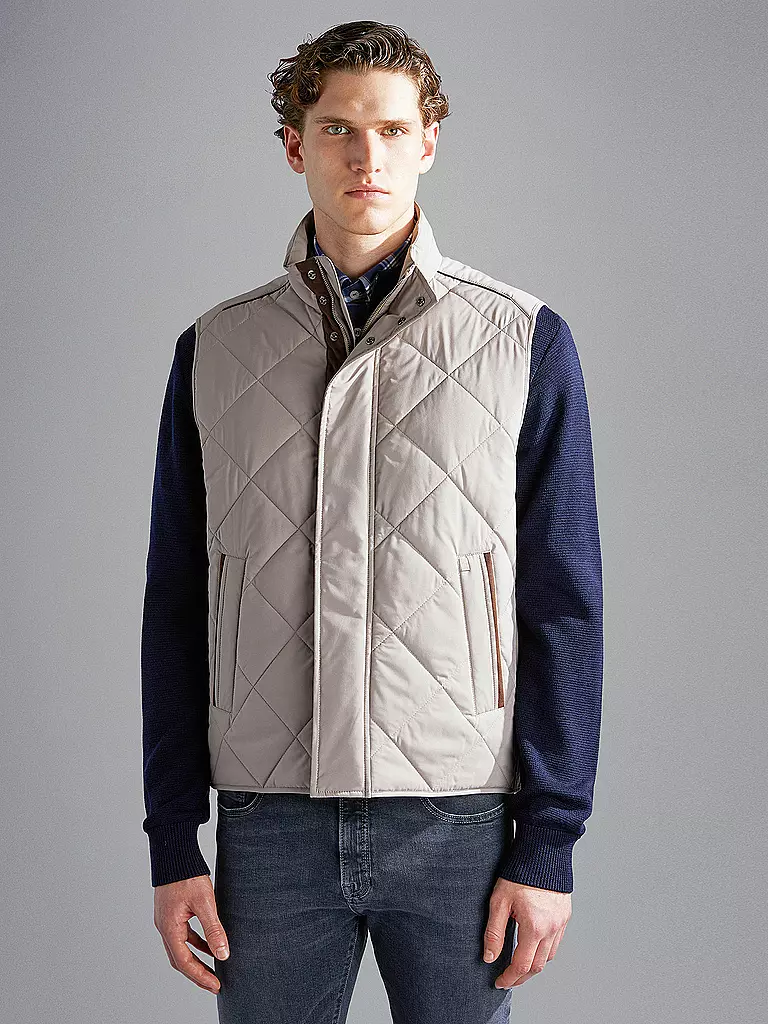 PAUL & SHARK Steppgilet  beige