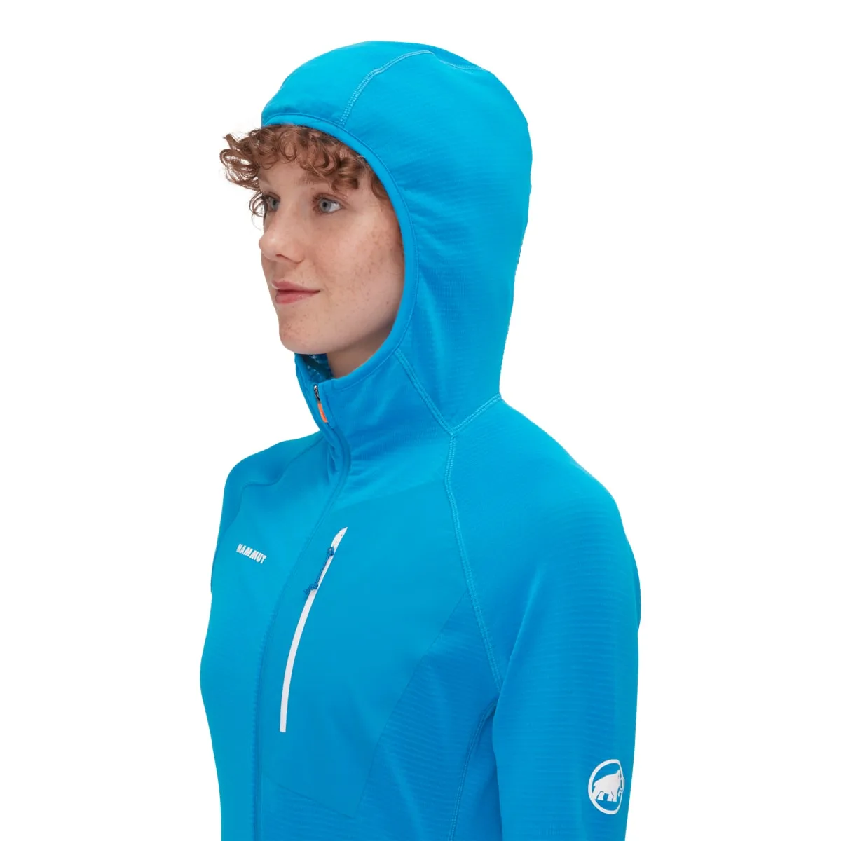 Mammut Aenergy Light Ml Hooded Jacket Women Glacier Blue