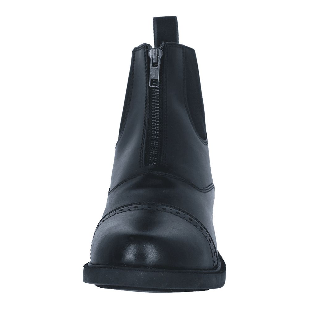 Equitheme ZIP CUIR - Boots cuir noir