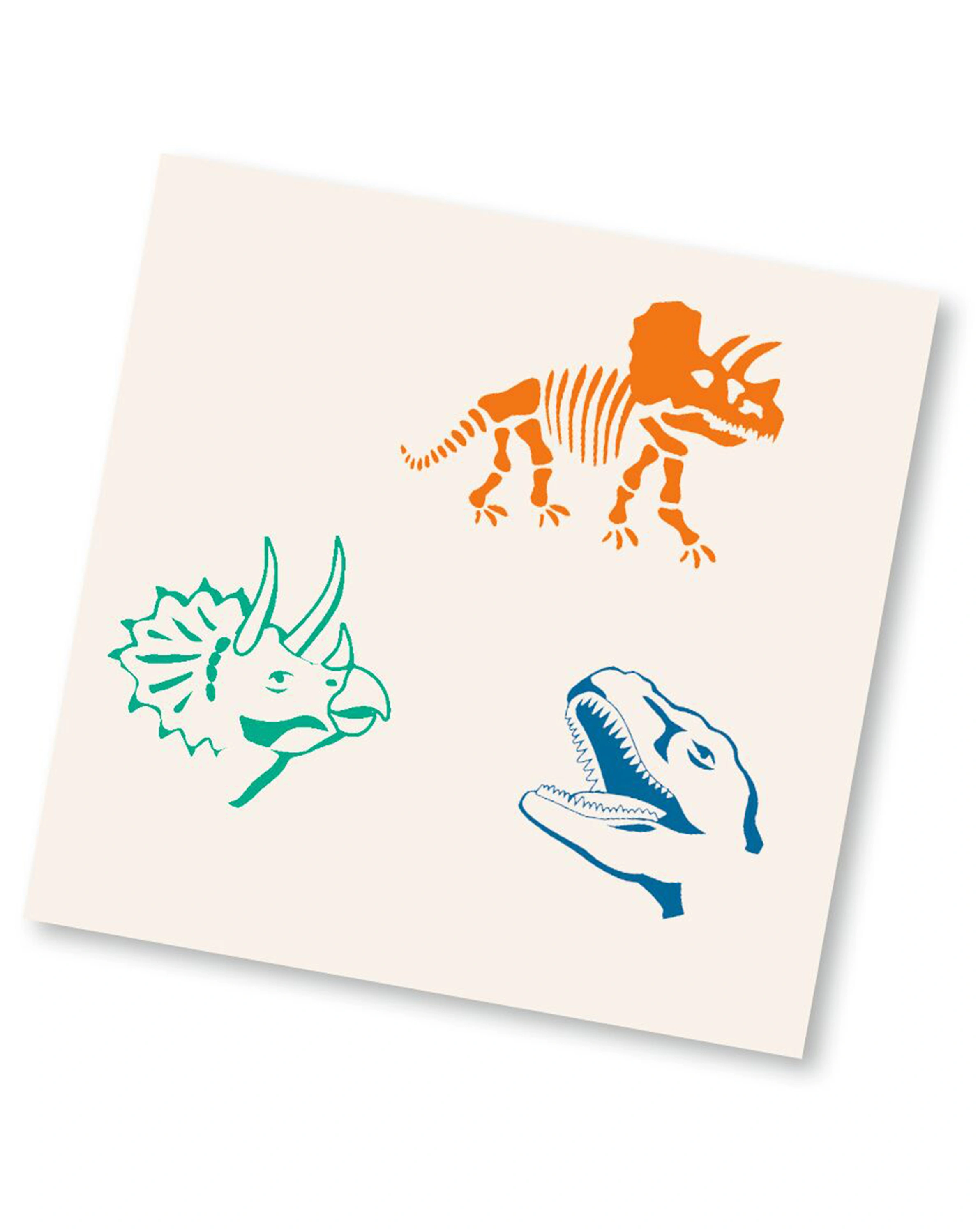 Stempelset DINO-EI 4er-Set