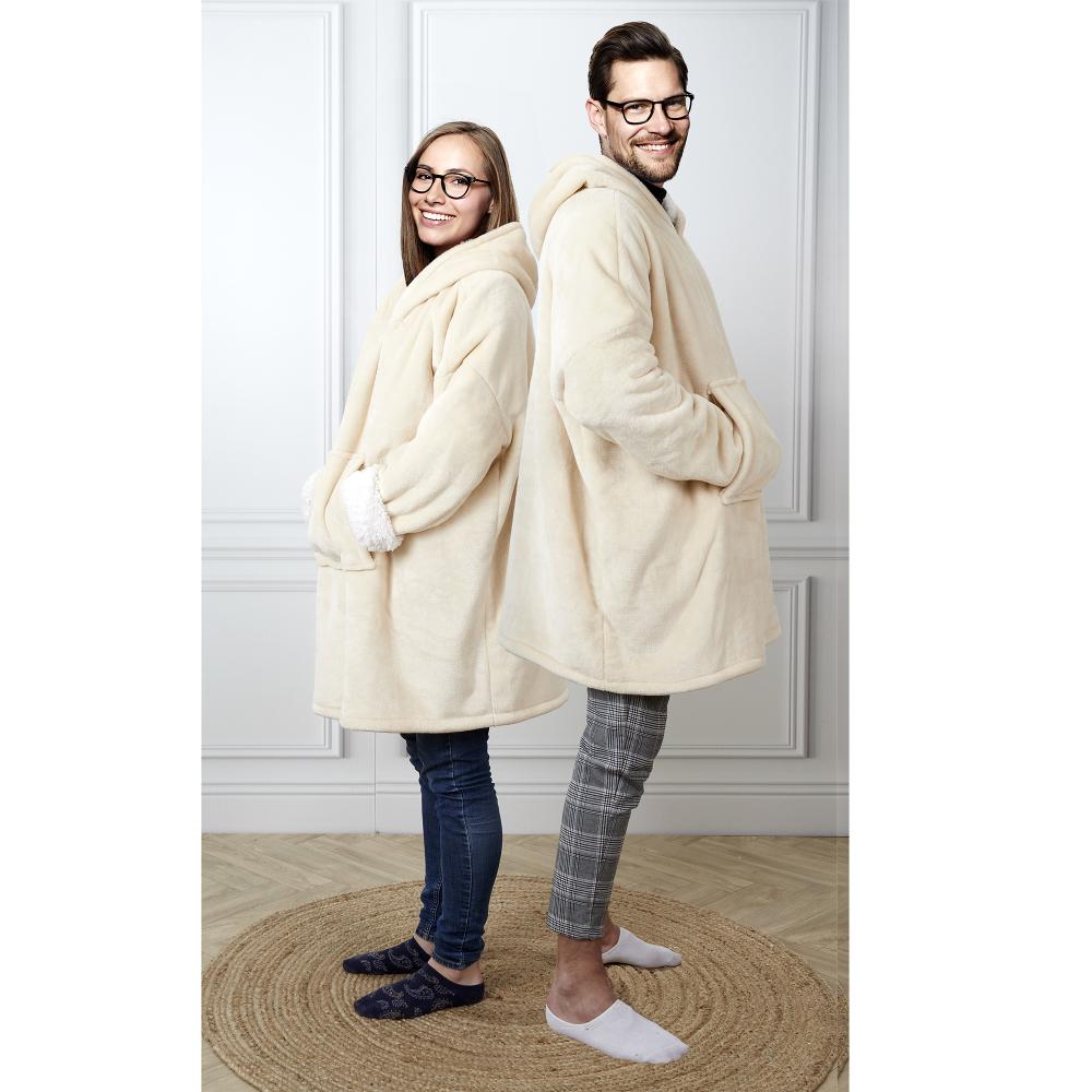 SWEAT CAPUCHE INTERIEUR SHERPA LIN