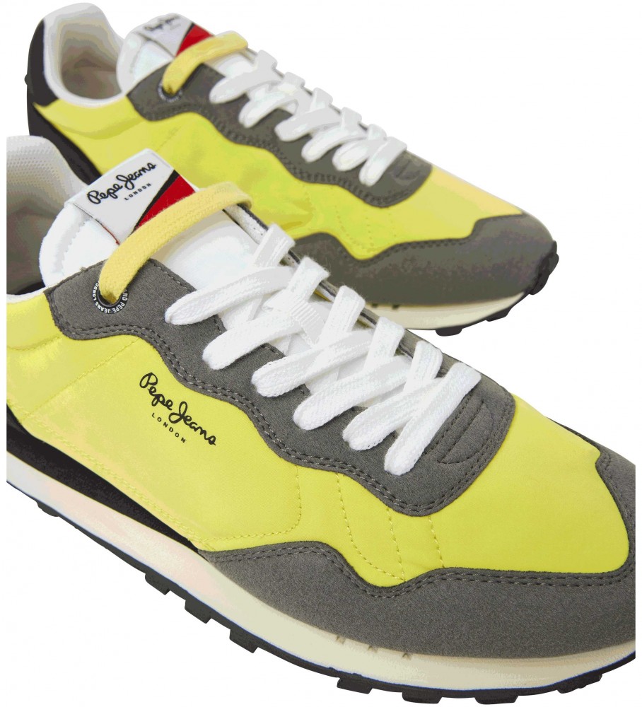 Tênis Pepe Jeans Natch Masculino Retrô Amarelo